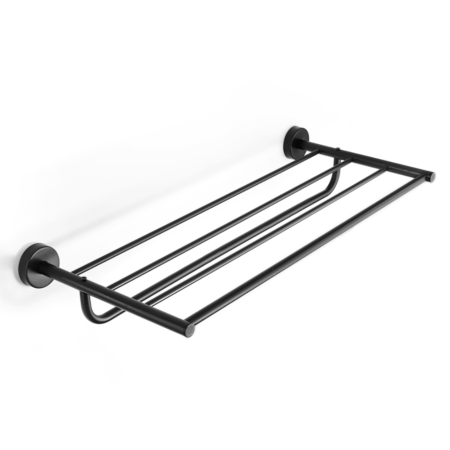 Nivojsko držalo za brisače EXTRA 962555 črna mat  - 50 cm