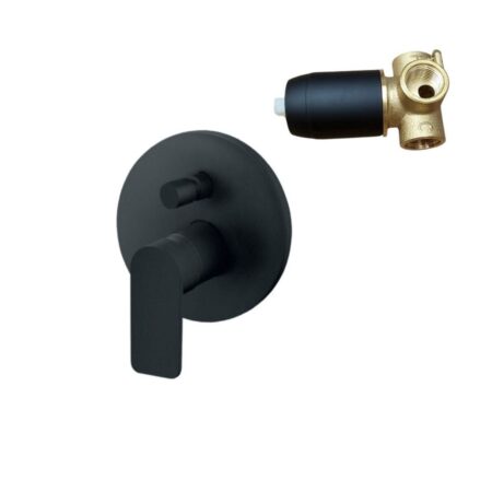 Podometna armatura  ROSAN S2 BLACK 231901B
