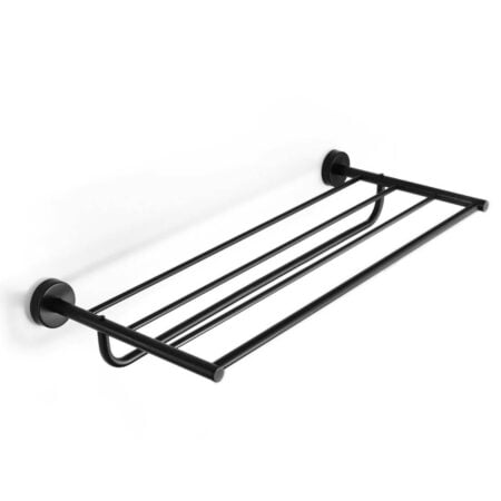 Nivojsko držalo za brisače EXTRA 962655 črna mat  - 60 cm