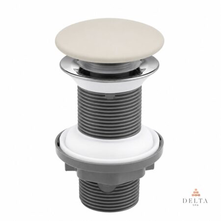 Sifon klik-klak Cerastyle, keramični brez preliva, cappuccino mat