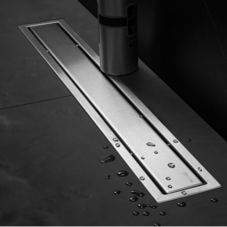 Tuš kanaleta SC PREMIUM LINE, 30 cm, krom, ploskev 2 v 1