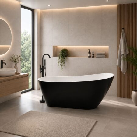 Prostostoječa kopalna kad Delta SPA SHADOW 170x80x72 cm