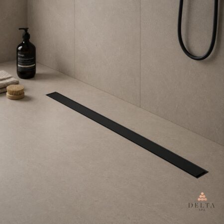 Tuš kanaleta Delta SPA INTRA 80 cm 2/1 - black
