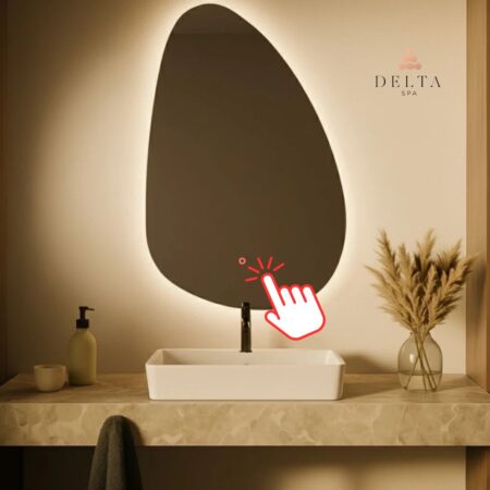 Ogledalo Delta SPA NAYA 90x60 cm