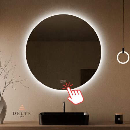 Ogledalo Delta SPA OMNIA fi80 cm