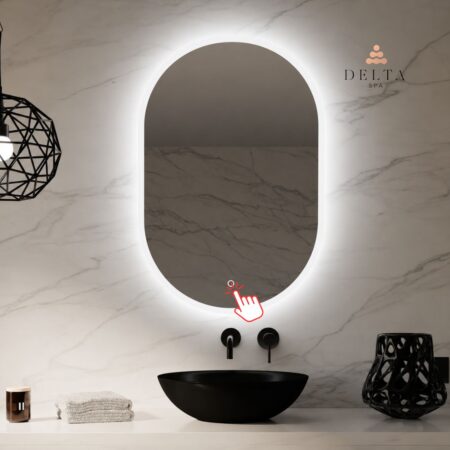 Ogledalo Delta SPA OVIA 60x80 cm