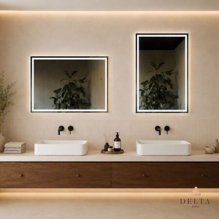 IR ogledalo Delta SPA PRISMA 60x80 / 80x60 cm