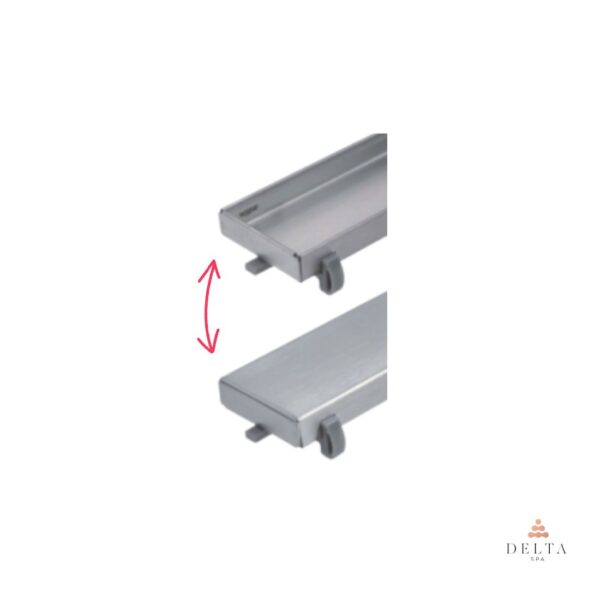 Tuš kanaleta Delta SPA INTRA 70 cm 2/1 - chrome - slika 8