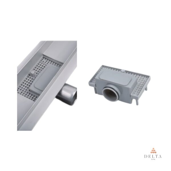 Tuš kanaleta Delta SPA INTRA 70 cm 2/1 - chrome - slika 6