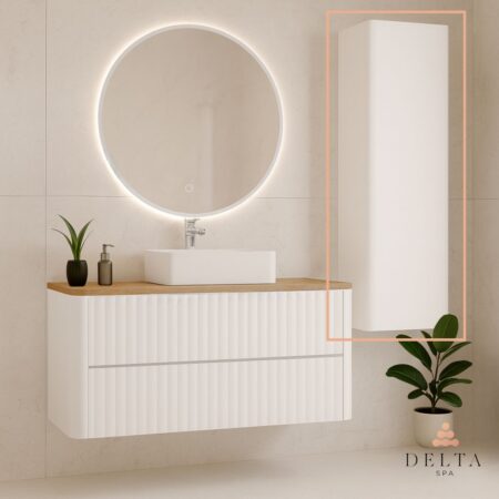 Viseča stranska omara Delta SPA GAYA 120 bela