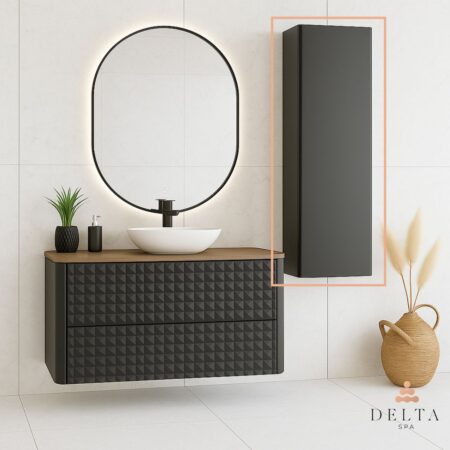 Viseča stranska omara Delta SPA GAYA 120 antracit