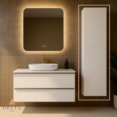 Viseča stranska omara Delta SPA LIA 160 bela