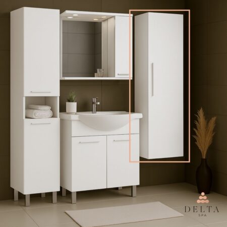 Viseča stranska omara Delta SPA LORI 160 bela