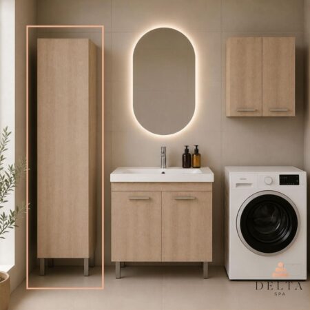 Talna stranska omara Delta SPA RIVA 170 hrast sonoma