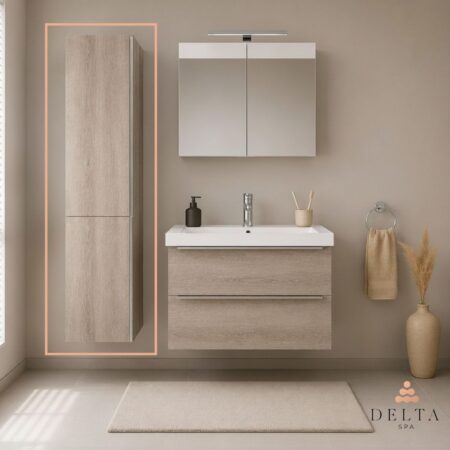 Viseča stranska omara Delta SPA TALIA 150 hrast staran