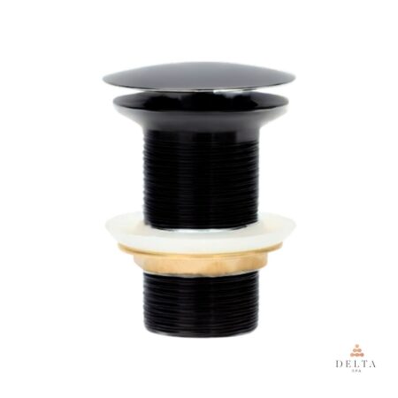 Sifon klik-klak Delta SPA brez preliva - črn