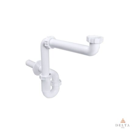 Spodnji del sifona za umivalnik Delta SPA PVC – pohištveni