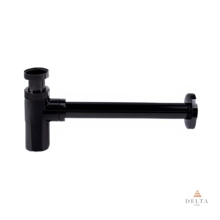 Spodnji del sifona za umivalnik Delta SPA STYLE - črn